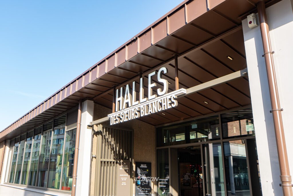 menuiserie exterieure aluminium facade vitree halles des soeurs blanches dunkerque