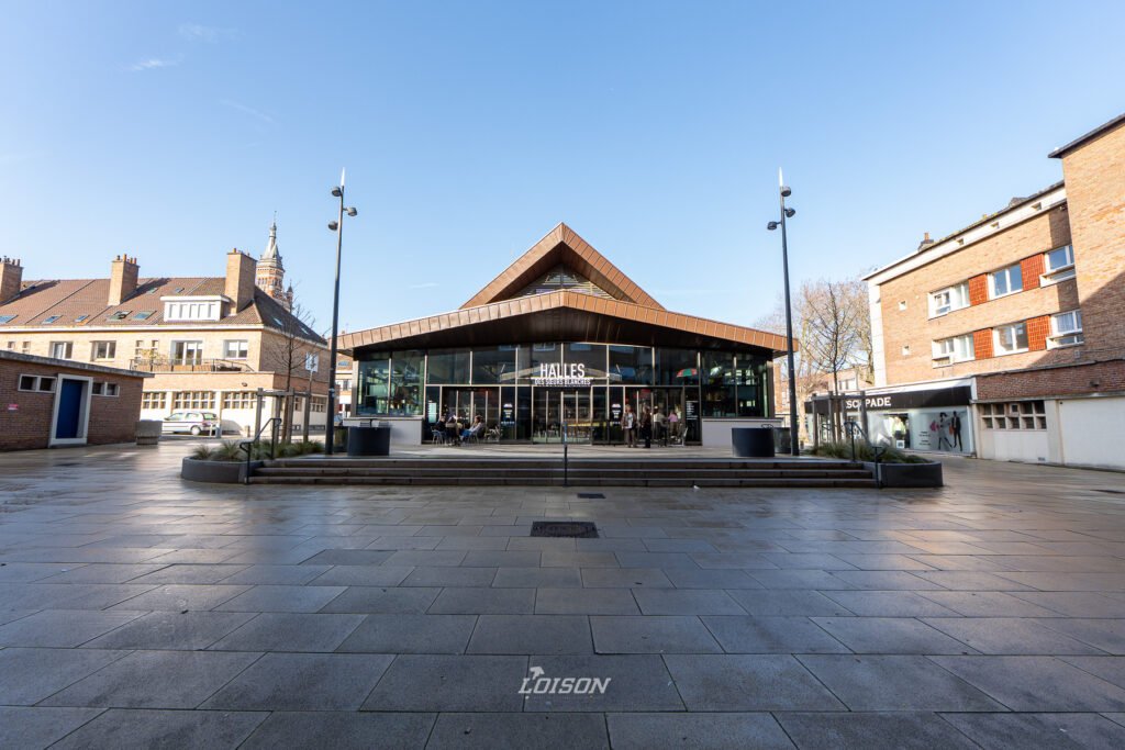 charpente metallique grande portee halles des soeurs blanches dunkerque loison