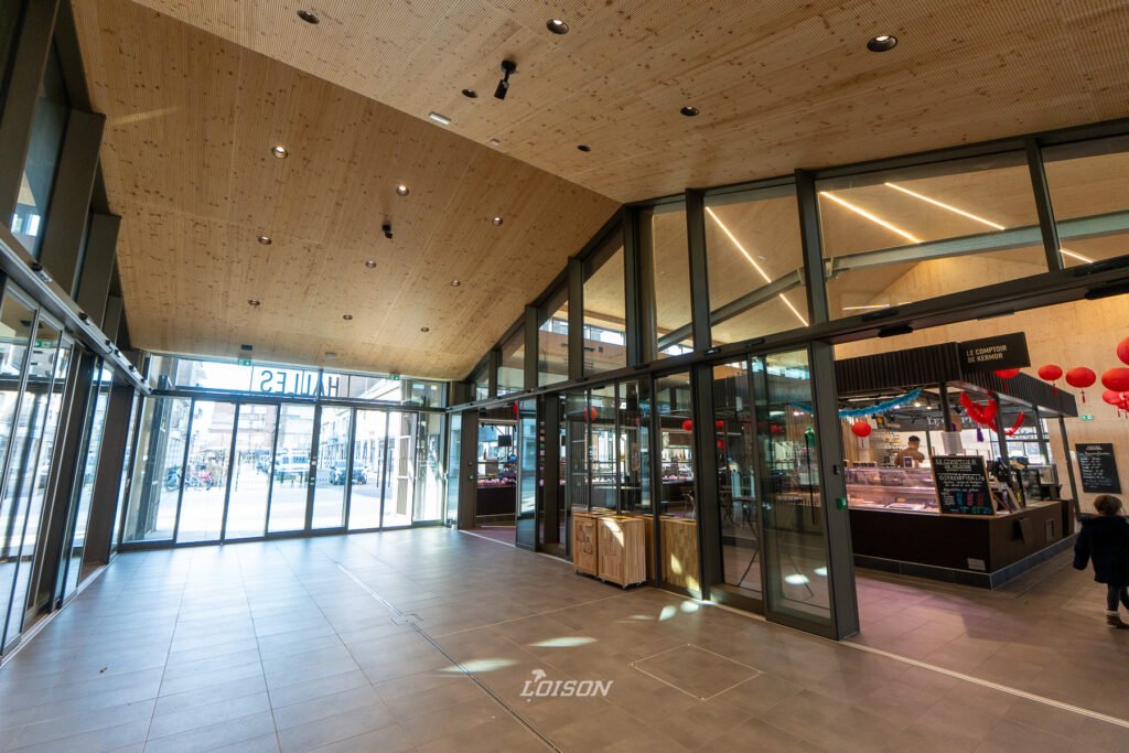 charpente metallique grande portee halles des soeurs blanches dunkerque loison