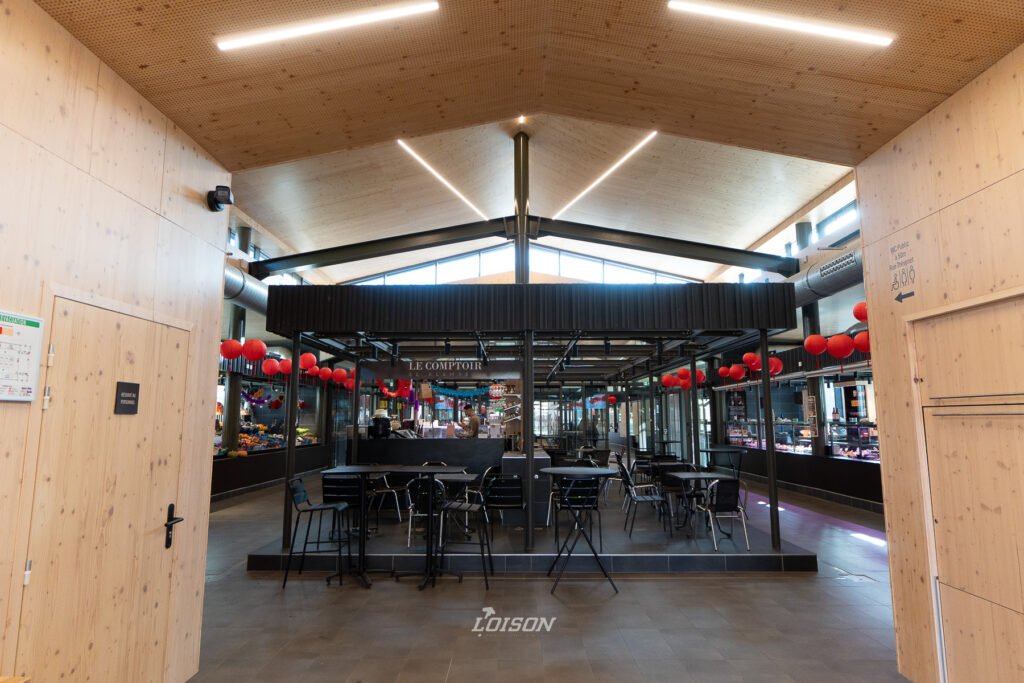 charpente metallique grande portee halles des soeurs blanches dunkerque loison